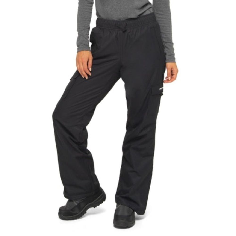 Arctix Black Women's Lumi Fleece Lined Cargo Pants Snow Ski Hiking Medium‌‌‌‌‌‌‌